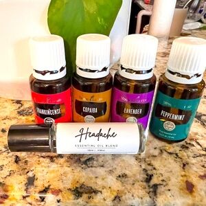 New 10ml Headache Roller 100% Natural